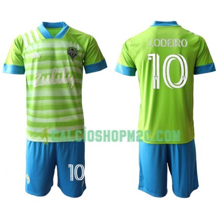 Seattle Sounders Lodeiro 10 Bambino Maglia Prima 2020/2021 Manica Corta (+ Pantaloncini)